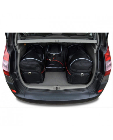 KJUST autós csomagtartó táskaszett - RENAULT SCENIC II 2003-2009 4PCS