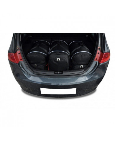 KJUST autós csomagtartó táskaszett - SEAT LEON 5 HATCHBACK II (1P1) 2005-2012 3PCS