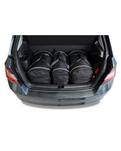 KJUST autós csomagtartó táskaszett - SKODA FABIA HATCHBACK III 2014-2021 3PCS