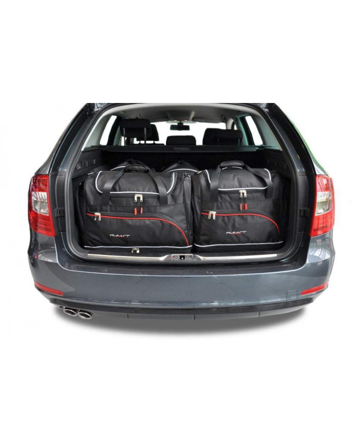 KJUST autós csomagtartó táskaszett - SKODA SUPERB KOMBI II 2010-2015 5PCS