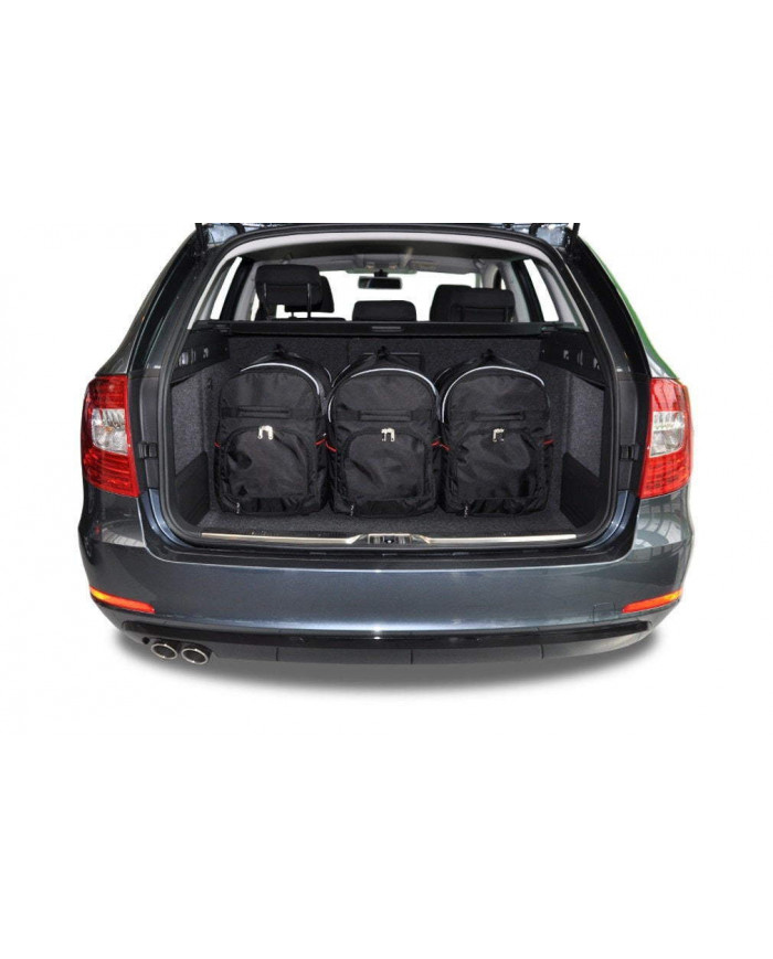 KJUST autós csomagtartó táskaszett - SKODA SUPERB KOMBI II 2010-2015 5PCS