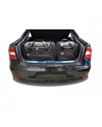 KJUST autós csomagtartó táskaszett - SKODA SUPERB LIMOUSINE II 2008-2015 5PCS