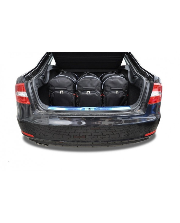 KJUST set of car trunk bags - SKODA SUPERB LIMOUSINE II 2008-2015 5PCS
