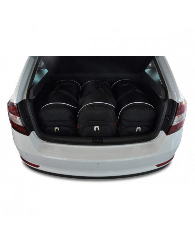 KJUST sada autotašek do kufru - SKODA RAPID SPACEBACK II 2012-2018 3PCS