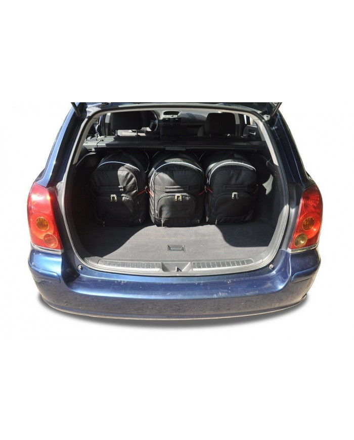 KJUST sada autotašek do kufru - TOYOTA AVENSIS WAGON II (T25) 2002-2009 5PCS