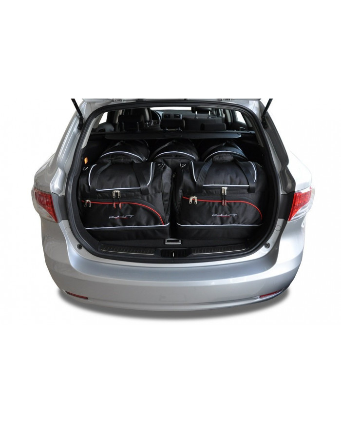 KJUST autós csomagtartó táskaszett - TOYOTA AVENSIS WAGON III (T27) 2009-2018 5PCS