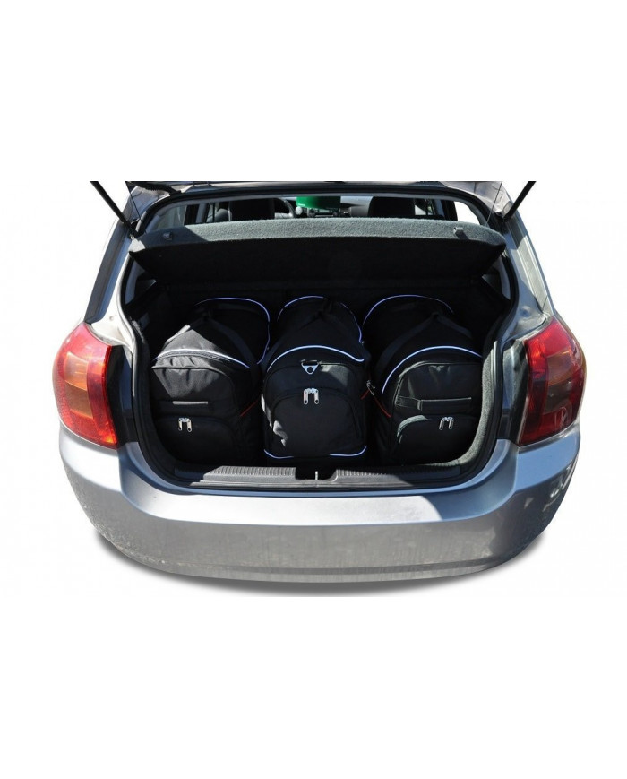 KJUST sada autotašek do kufru - TOYOTA COROLLA HATCHBACK IX (E12) 2001-2009 3PCS