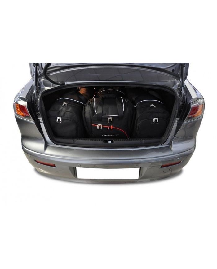 KJUST set of car trunk bags - MITSUBISHI LANCER LIMOUSINE IX 2007-2016 4PCS