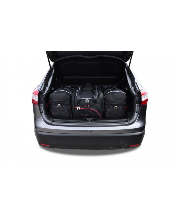 KJUST set of car trunk bags - NISSAN QASHQAI II 2014-2017 4PCS