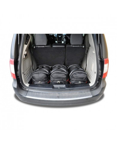 KJUST set of car trunk bags - LANCIA VOYAGER I 2011+ 5PCS