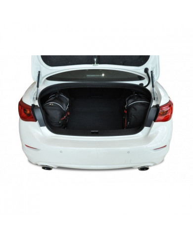 KJUST-Set Autotaschen für den Kofferraum - INFINITI Q50 V37 2013-2017 4PCS
