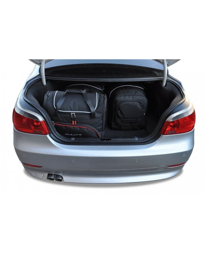KJUST-Set Autotaschen für den Kofferraum - BMW 5 LIMOUSINE E60 2003-2010 4PCS