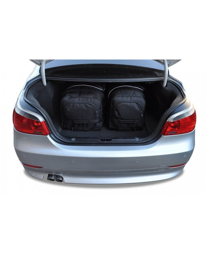 KJUST-Set Autotaschen für den Kofferraum - BMW 5 LIMOUSINE E60 2003-2010 4PCS