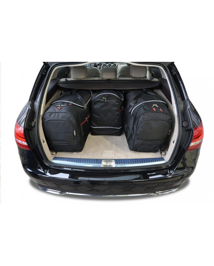 KJUST set of car trunk bags - MERCEDES-BENZ C KOMBI S205 2014-2021 4PCS