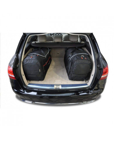 KJUST set of car trunk bags - MERCEDES-BENZ C KOMBI S205 2014-2021 4PCS