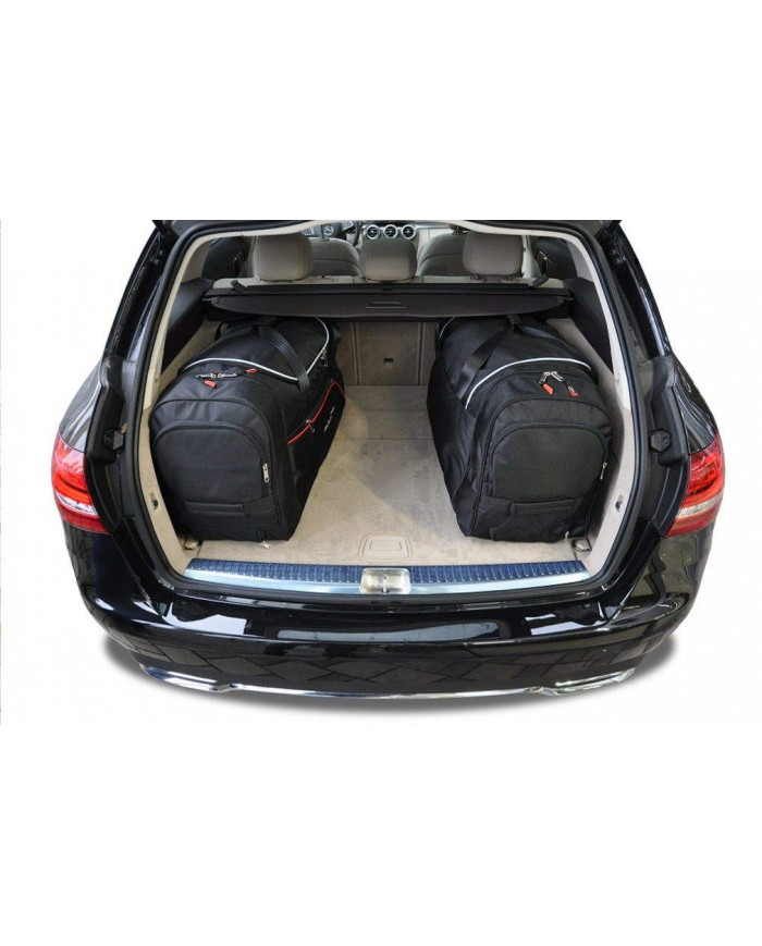 KJUST-Set Autotaschen für den Kofferraum - MERCEDES-BENZ C KOMBI S205 2014-2021 4PCS
