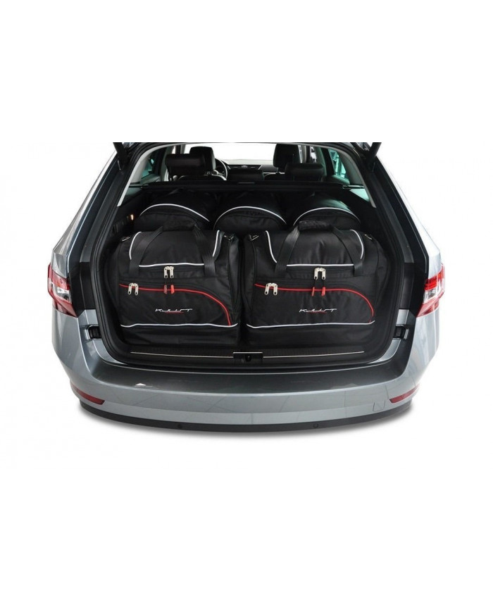 KJUST sada autotašek do kufru - SKODA SUPERB KOMBI III 2015-2023 5PCS