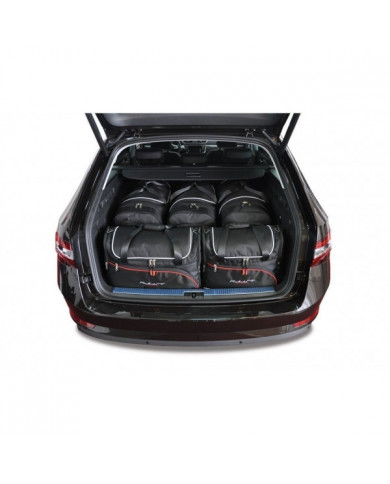 KJUST komplet avto torb za v prtljažnik - SKODA SUPERB KOMBI III 2015-2023 5PCS