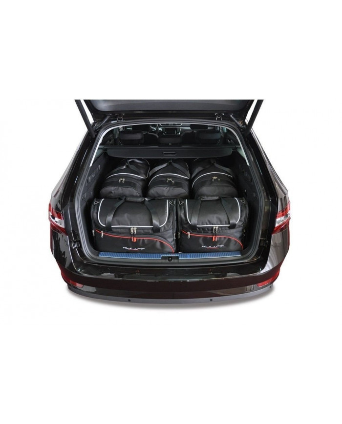 KJUST autós csomagtartó táskaszett - SKODA SUPERB KOMBI III 2015-2023 5PCS