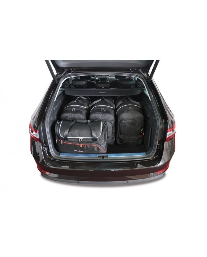 KJUST autós csomagtartó táskaszett - SKODA SUPERB KOMBI III 2015-2023 5PCS