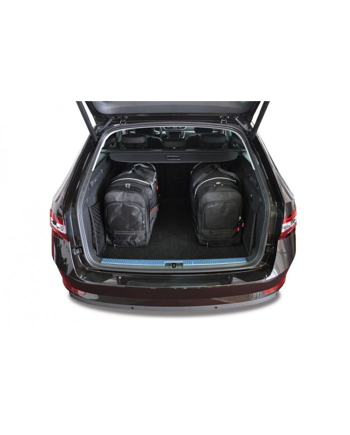 KJUST sada autotašek do kufru - SKODA SUPERB KOMBI III 2015-2023 5PCS
