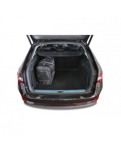 KJUST-Set Autotaschen für den Kofferraum - SKODA SUPERB KOMBI III 2015-2023 5PCS