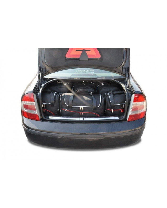 KJUST autós csomagtartó táskaszett - SKODA SUPERB LIMOUSINE I 2001-2008 5PCS
