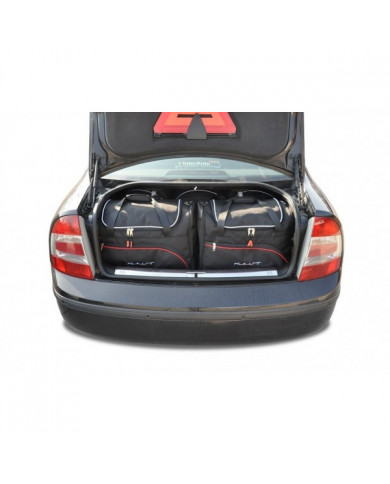 KJUST autós csomagtartó táskaszett - SKODA SUPERB LIMOUSINE I 2001-2008 5PCS