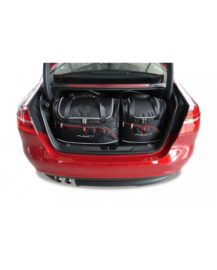KJUST-Set Autotaschen für den Kofferraum - JAGUAR XE I (X760) 2015-2018 4PCS