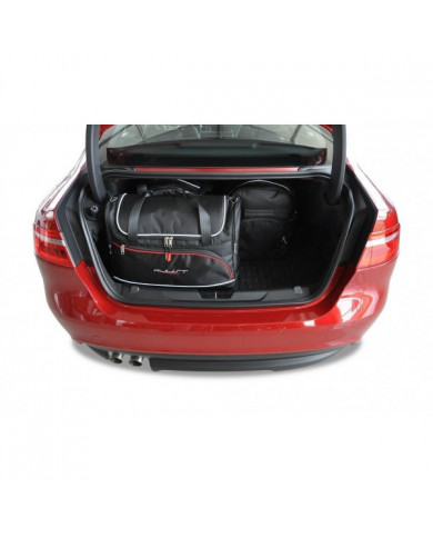 KJUST-Set Autotaschen für den Kofferraum - JAGUAR XE I (X760) 2015-2018 4PCS