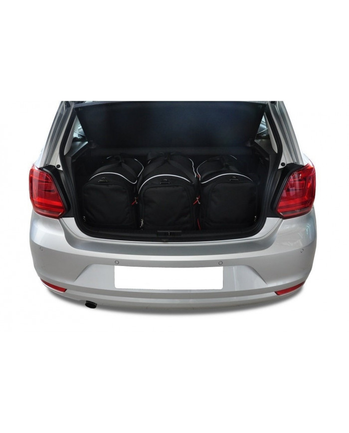 KJUST set of car trunk bags - VW POLO 5 V 2009-2017 3PCS