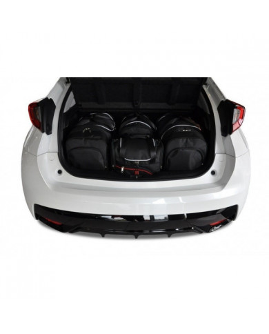 KJUST set of car trunk bags - HONDA CIVIC HATCHBACK IX 2012-2017 4PCS