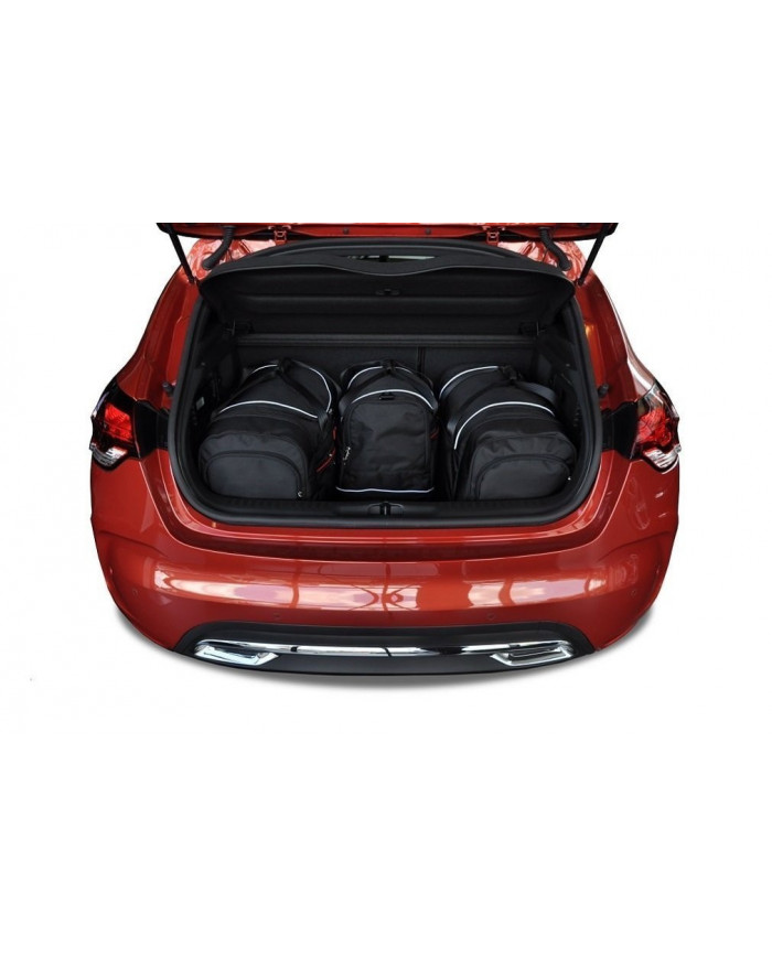 KJUST sada autotašek do kufru - CITROEN DS4 HATCHBACK I 2011-2015 4PCS