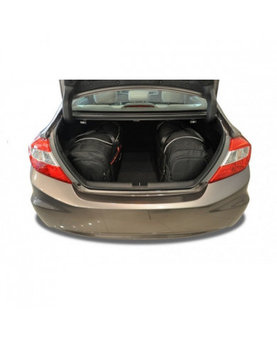 KJUST-Set Autotaschen für den Kofferraum - HONDA CIVIC LIMOUSINE IX 2012-2017 4PCS