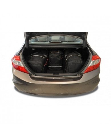 KJUST set of car trunk bags - HONDA CIVIC LIMOUSINE IX 2012-2017 4PCS