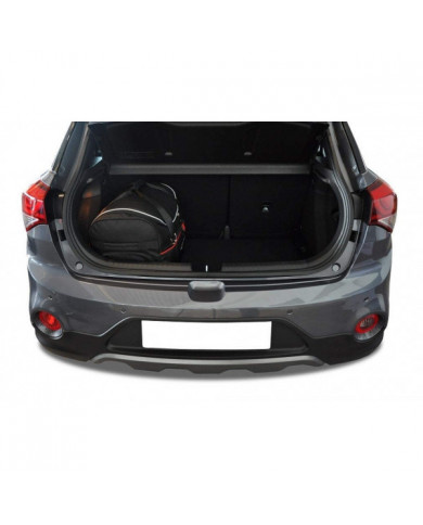 KJUST set of car trunk bags - HYUNDAI i20 II 2014-2020 3PCS