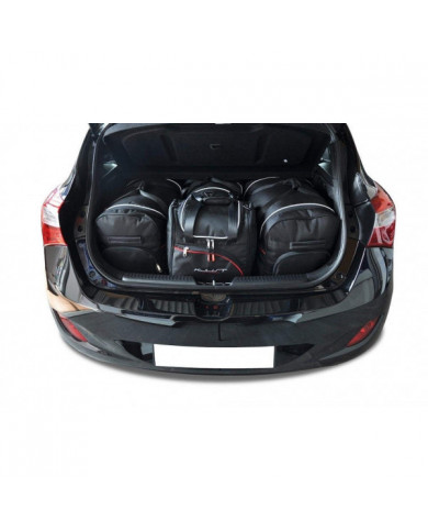 Zestaw toreb samochodowych na bagażnik KJUST - HYUNDAI i30 5 HATCHBACK II 2012-2016 4PCS