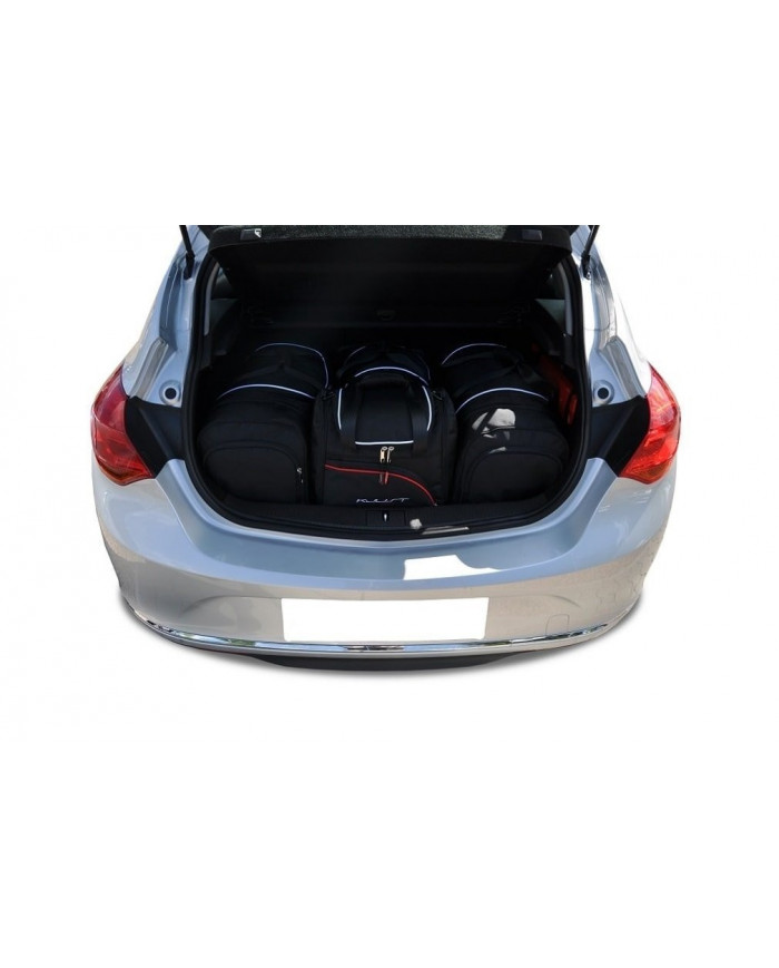 KJUST autós csomagtartó táskaszett - OPEL ASTRA 5 HATCHBACK J (P10) 2009-2015 4PCS