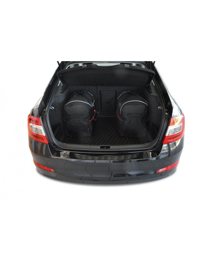 KJUST set of car trunk bags - SKODA OCTAVIA LIFTBACK III 2013-2020 5PCS