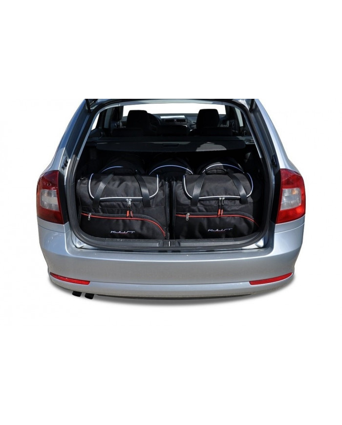 KJUST sada autotašek do kufru - SKODA OCTAVIA KOMBI II 2004-2013 5PCS