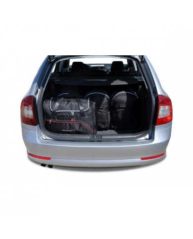 KJUST-Set Autotaschen für den Kofferraum - SKODA OCTAVIA KOMBI II 2004-2013 5PCS
