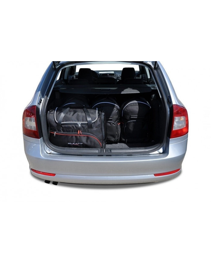 KJUST sada autotašek do kufru - SKODA OCTAVIA KOMBI II 2004-2013 5PCS