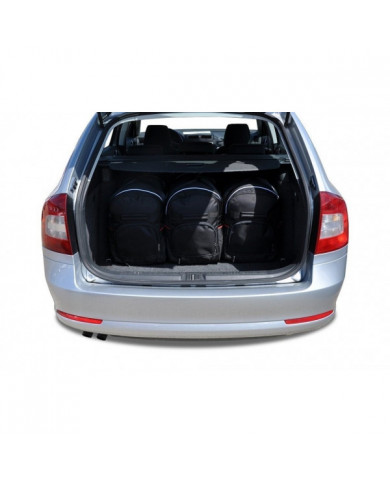 KJUST-Set Autotaschen für den Kofferraum - SKODA OCTAVIA KOMBI II 2004-2013 5PCS