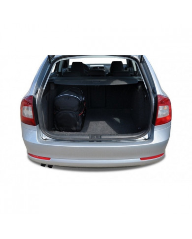 KJUST sada autotašek do kufru - SKODA OCTAVIA KOMBI II 2004-2013 5PCS