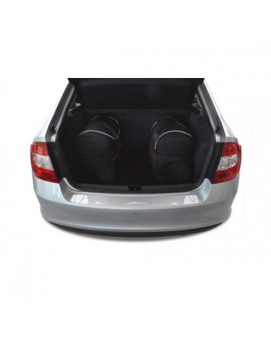 KJUST autós csomagtartó táskaszett - SKODA RAPID LIFTBACK II 2012-2019 5PCS