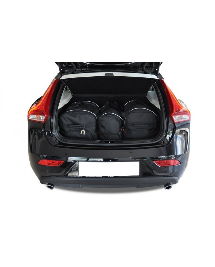 KJUST-Set Autotaschen für den Kofferraum - VOLVO V40 CROSS COUNTRY II (526) 2012-2019 3PCS
