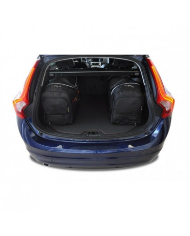 KJUST-Set Autotaschen für den Kofferraum - VOLVO V60 CROSS COUNTRY I (157) 2015-2018 4PCS