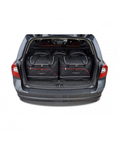 KJUST-Set Autotaschen für den Kofferraum - VOLVO V70 III (135) 2007-2016 5PCS