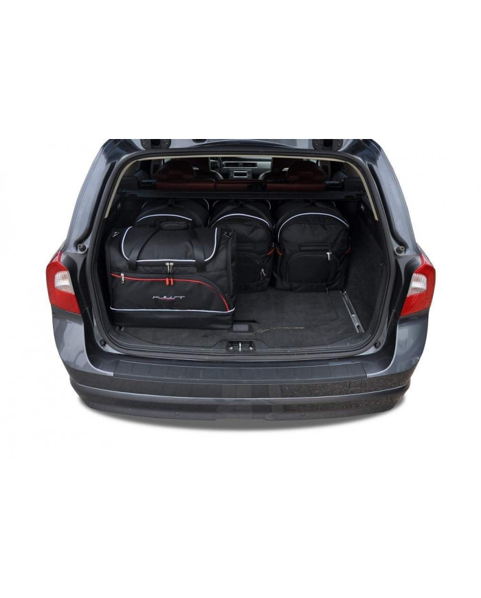 KJUST-Set Autotaschen für den Kofferraum - VOLVO V70 III (135) 2007-2016 5PCS