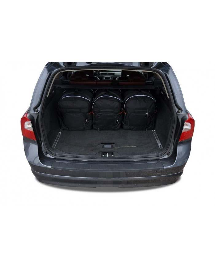 KJUST-Set Autotaschen für den Kofferraum - VOLVO V70 III (135) 2007-2016 5PCS